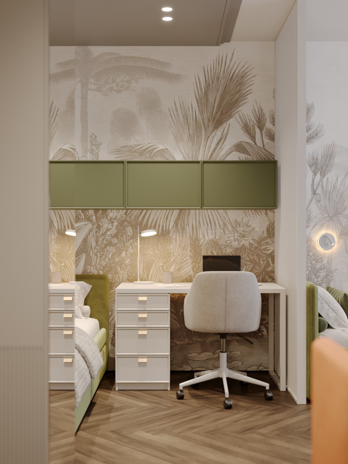 Интерьер трехкомнатной квартиры