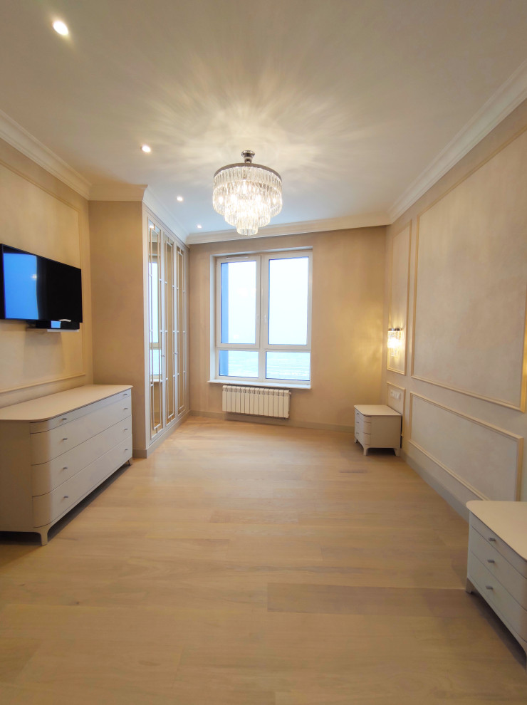 Дизайнерский ремонт 3-к новостройки 116 м2