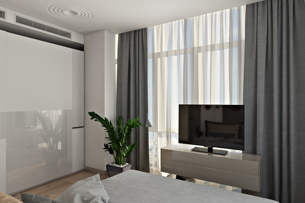 Дизайн интерьера "Многоликость серого"