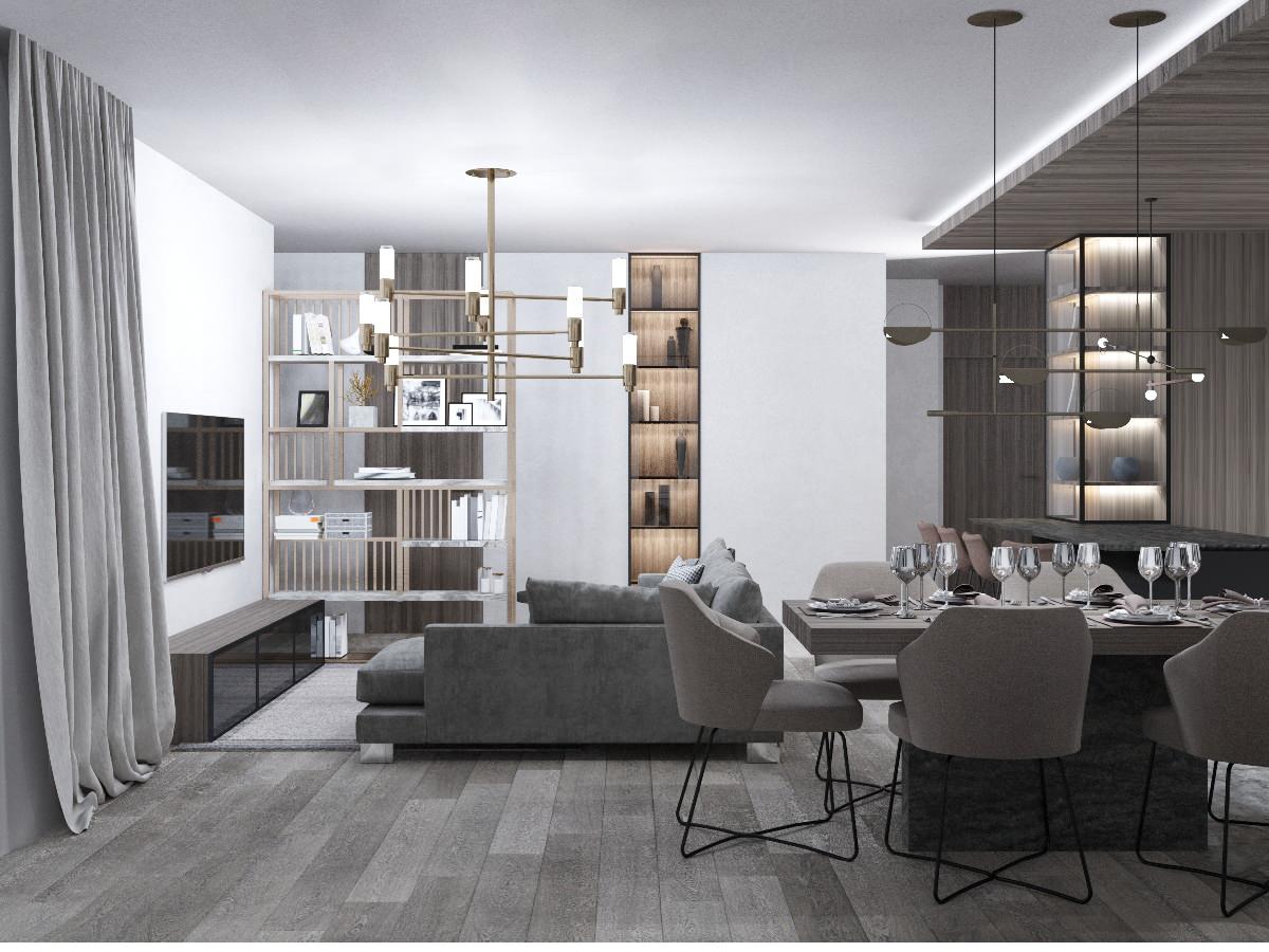 Дизайн-проект гостиной