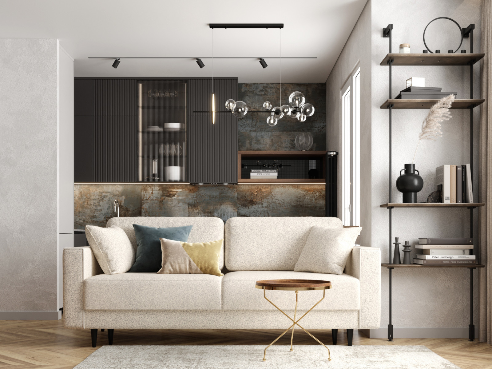 Дизайн интерьера квартиры в ЖК Серебрица