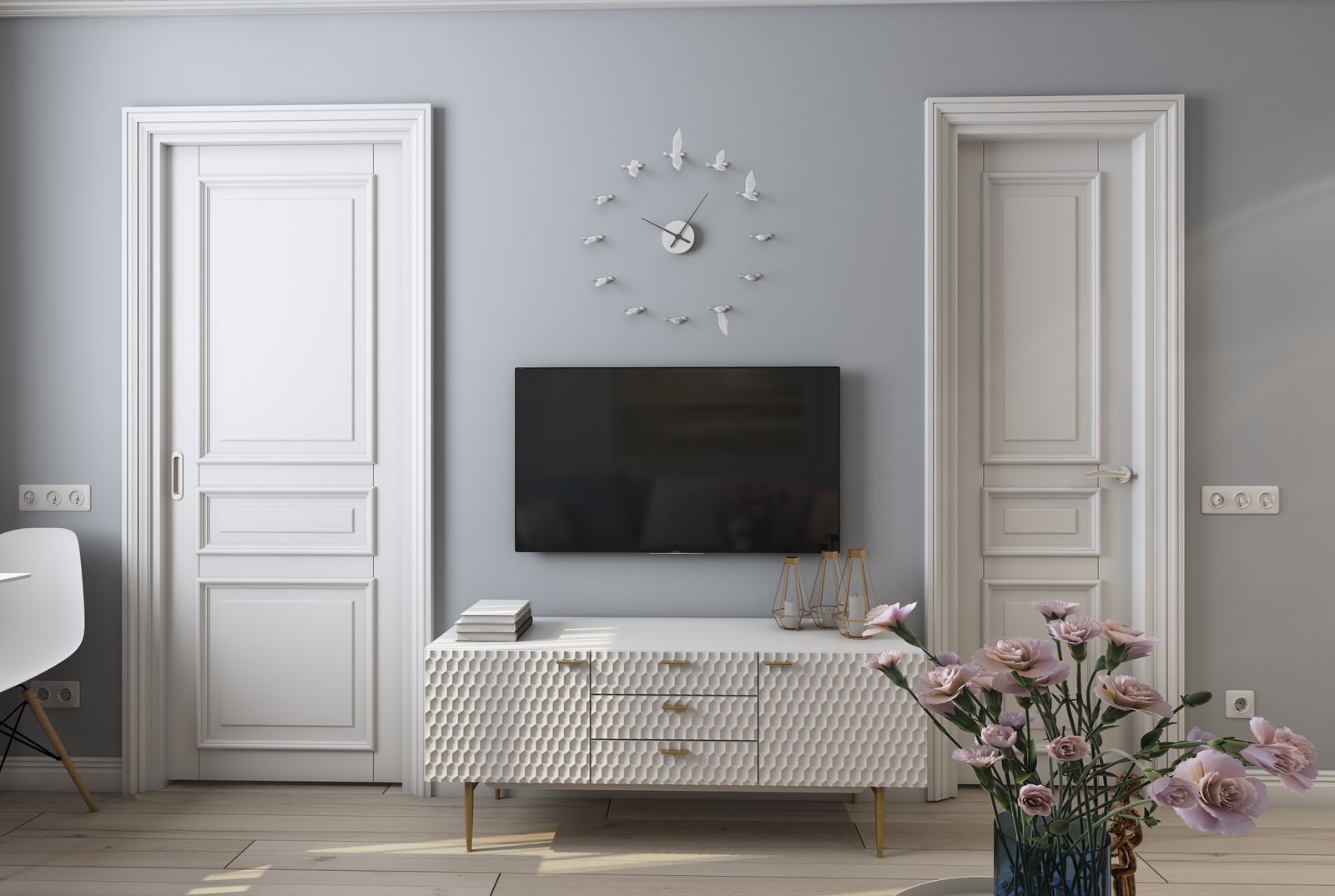 Квартира в современном классическом стиле