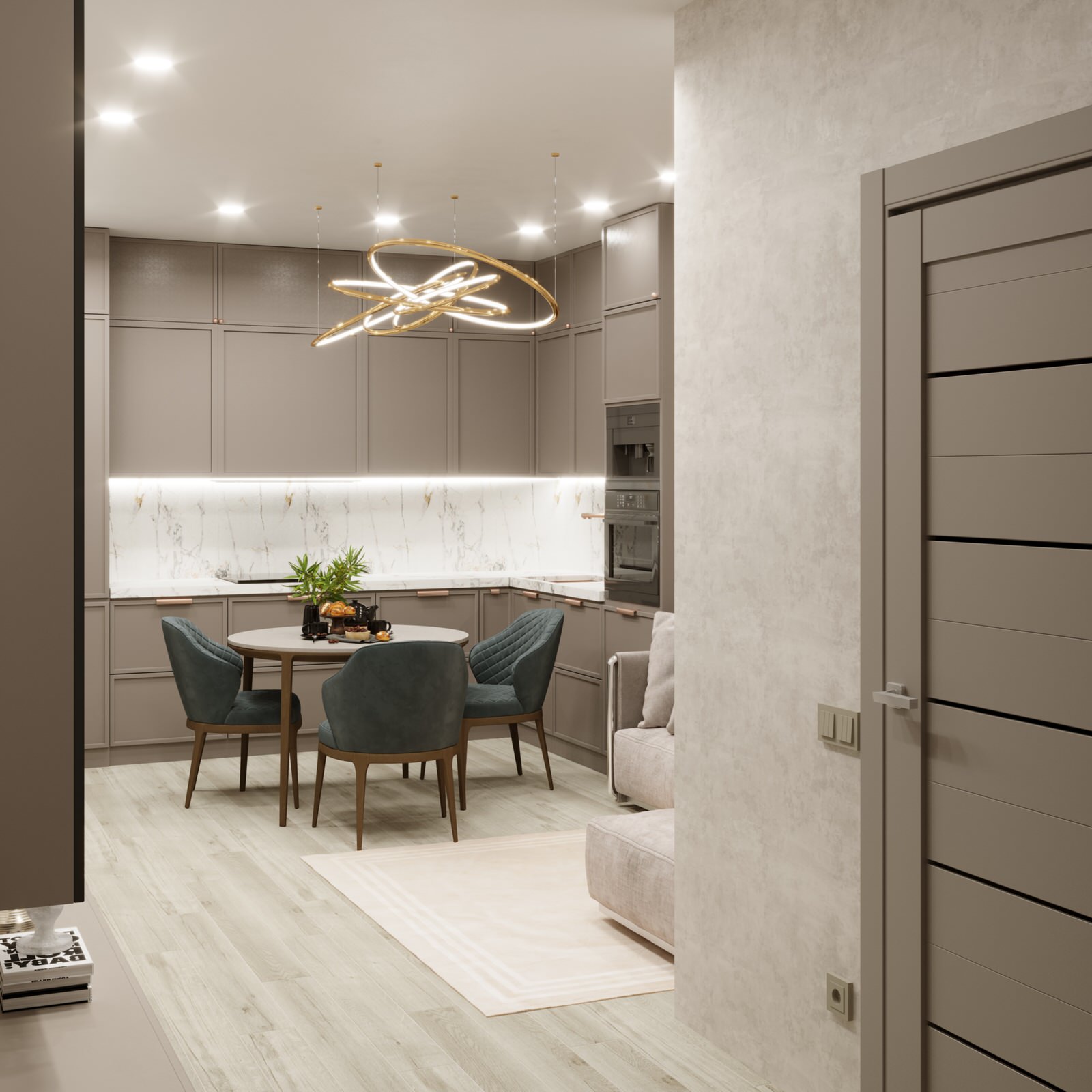 Проект таун-хауса ЖК "Волжские пенаты"