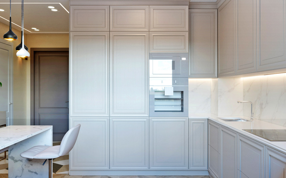 ЖК Тимирязев Парк Кухня-гостиная