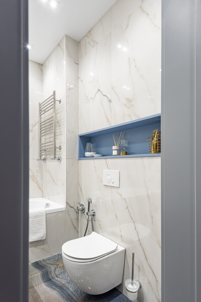 Реализованный проект трёхкомнатной квартиры в современном стиле, г. Уфа.