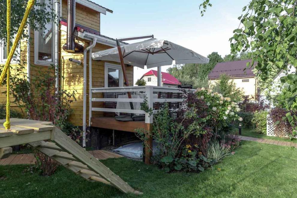 Сад с веревочным парком (Москва - Переделка.ТВ "Дачный ответ")