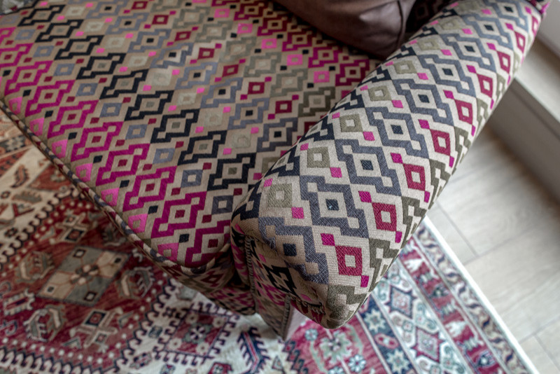 Кухня-гостиная в твидовом костюме