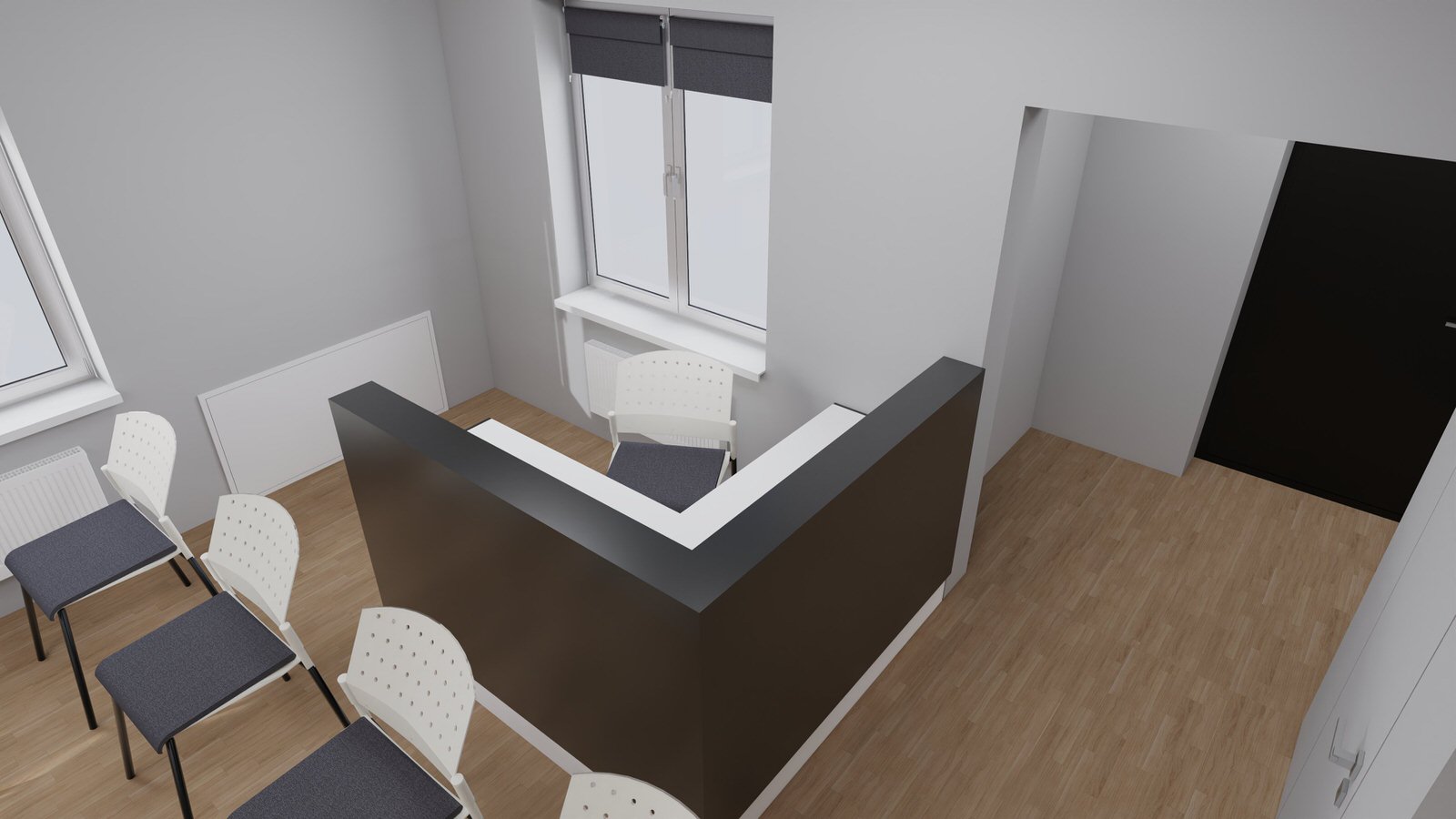 Общие пространства Областного центра профилактики и реабилитации в г. Тюмень