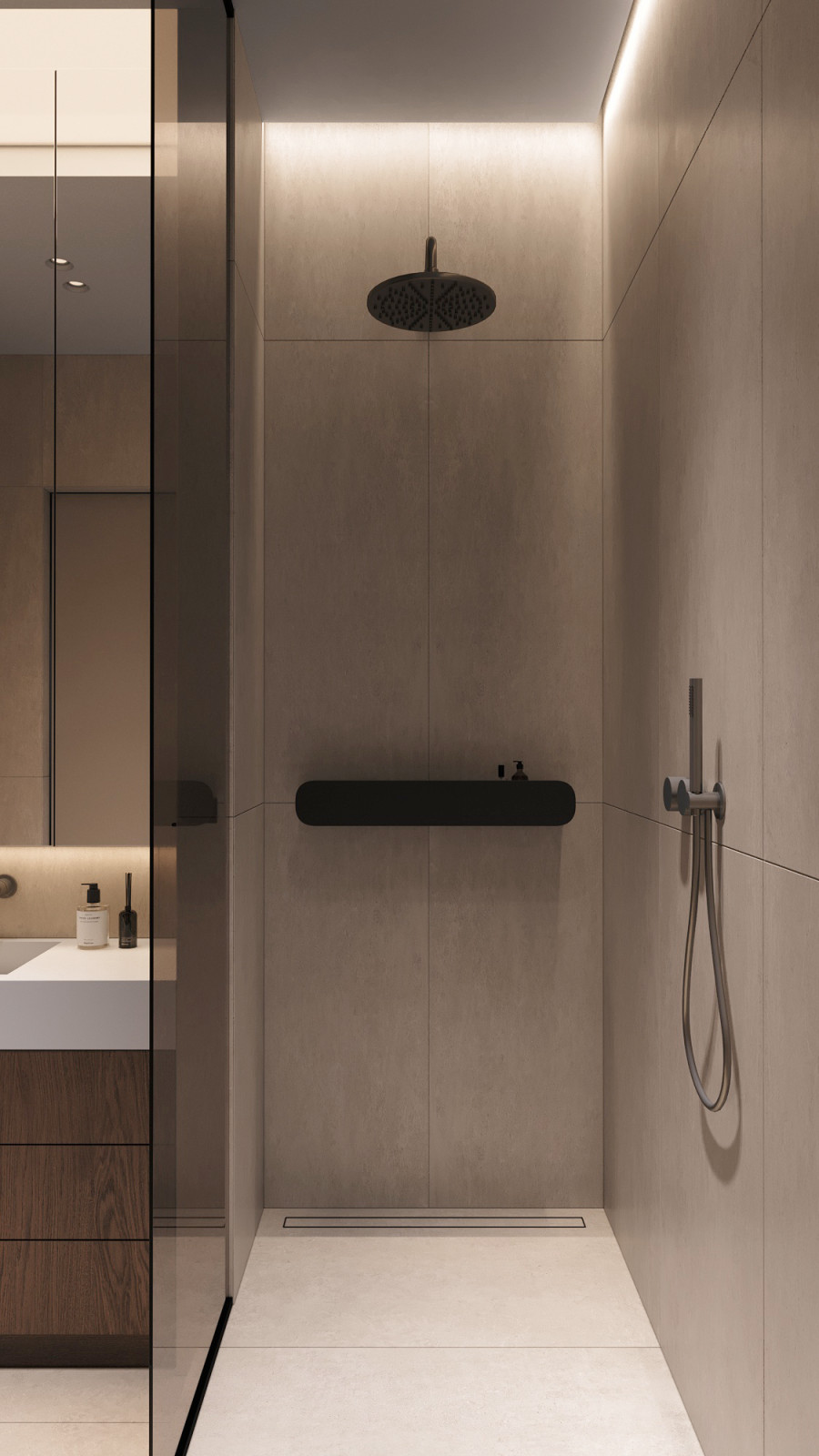 ЖК «Grand View» - квартира площадью 111,8 м2 в стиле уютный минимализм