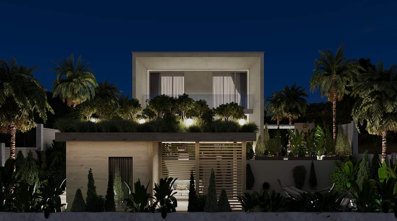 Архитектурный проект 2-ух этажной MINIVILLI.terra