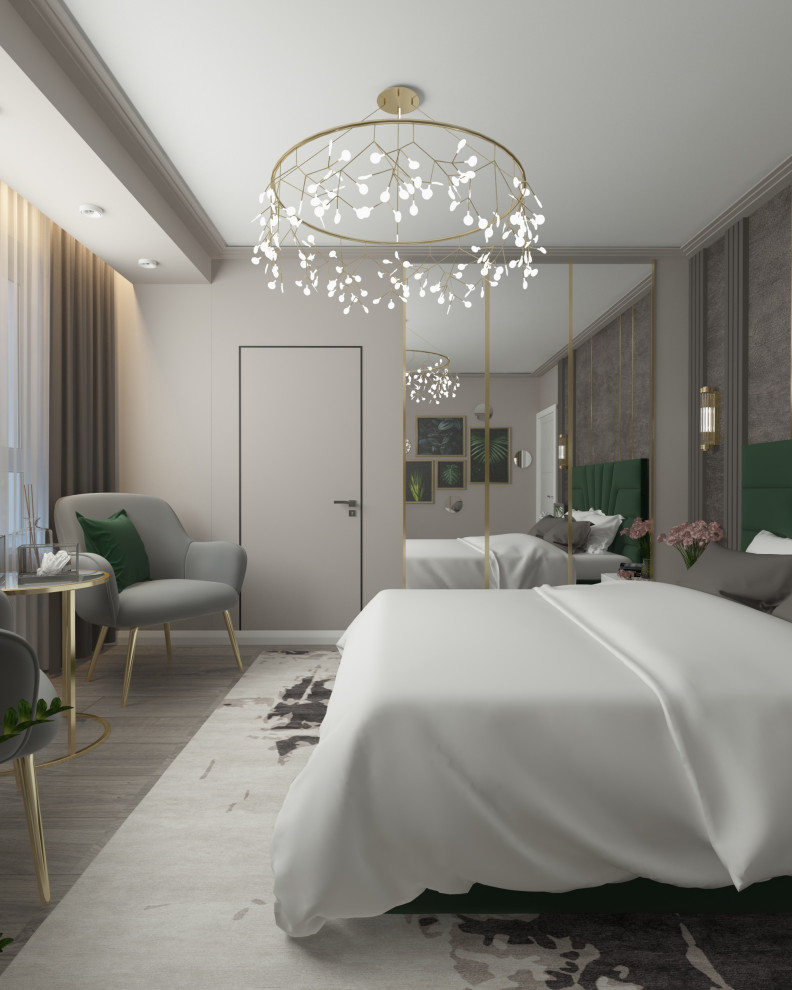 Трехкомнатная квартира в современном стиле в г. Новороссийск