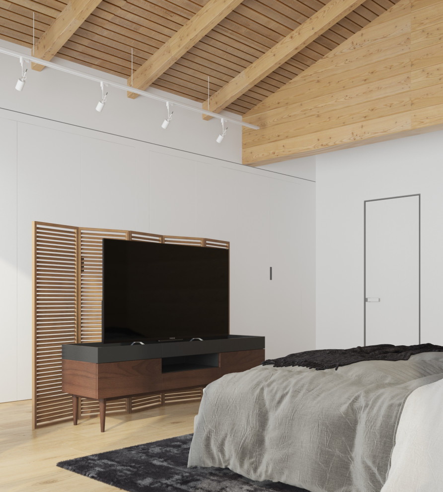 Дизайн-проект интерьера загородного дома (из бруса)