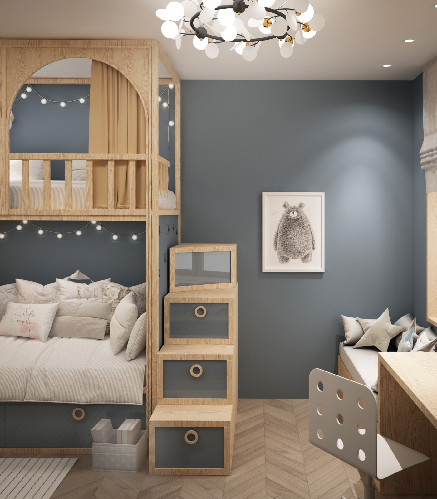 Квартира в Новой Москве_детская_комната