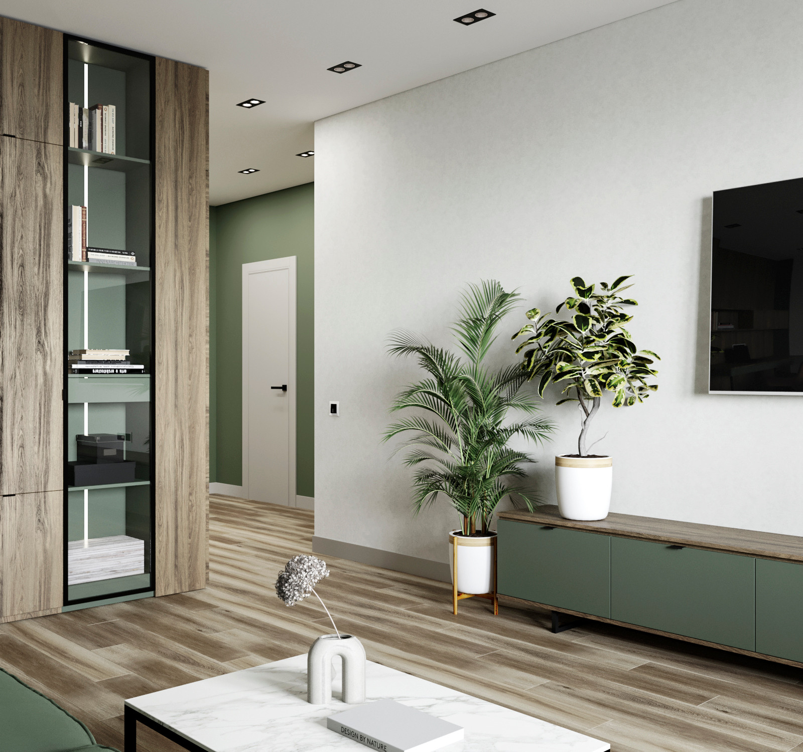 Проект 3-х комнатной квартиры для молодой семьи