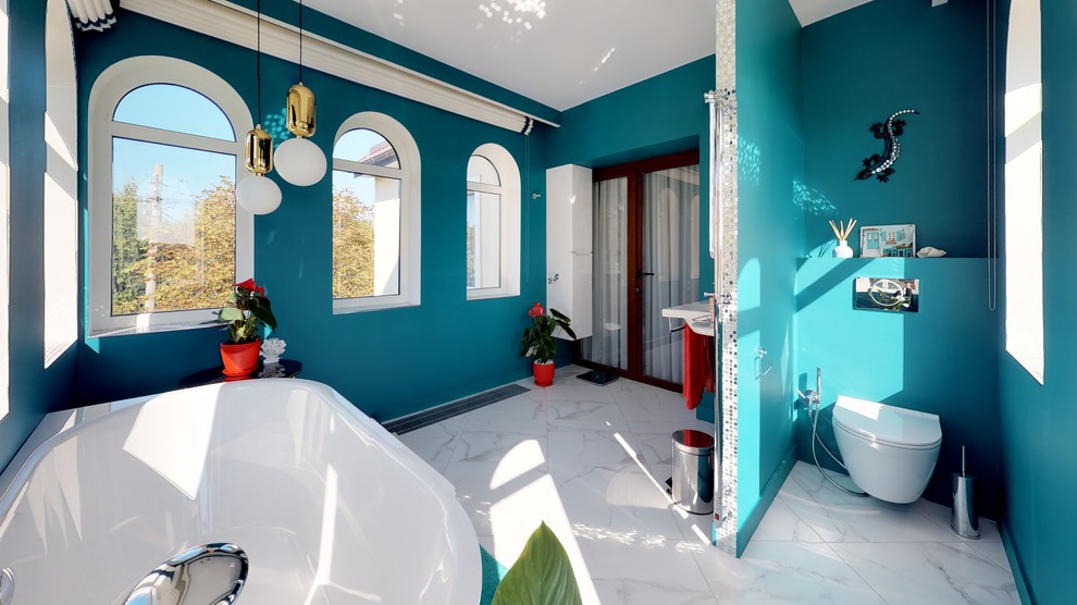 Ванная в зимнем саду