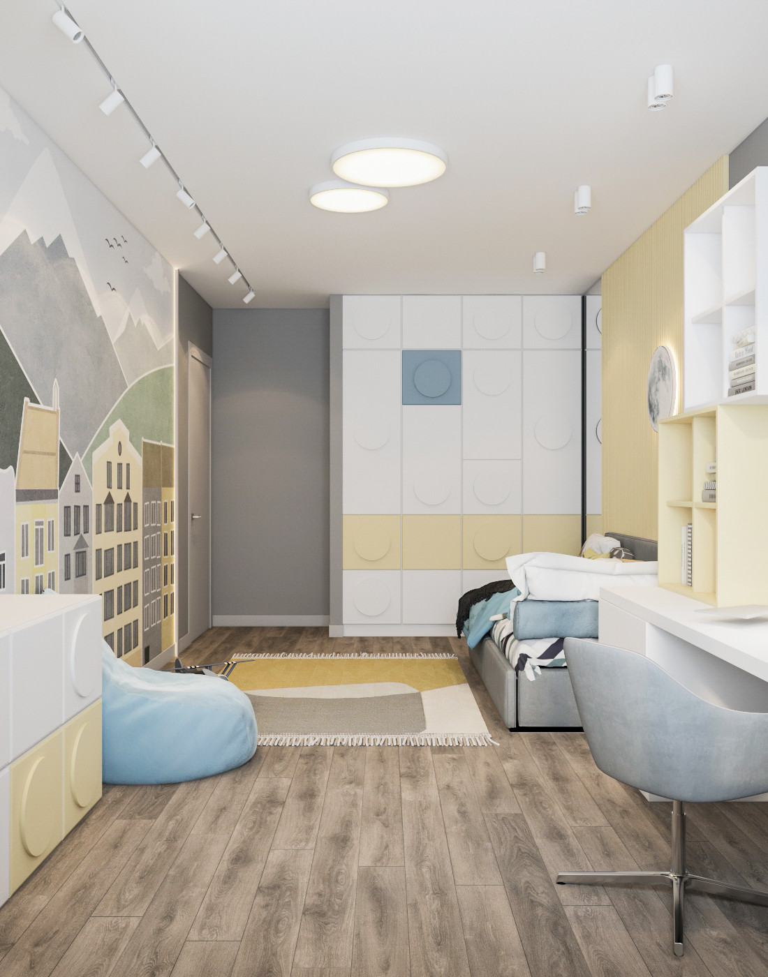 Дизайн квартиры 141м² в г. Новосибирск