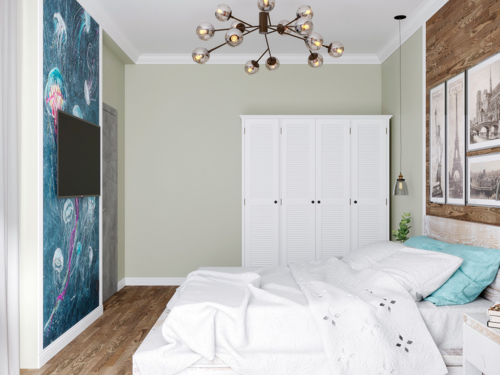 Дизайн-проект двухуровневой квартиры. 111,37 кв.м