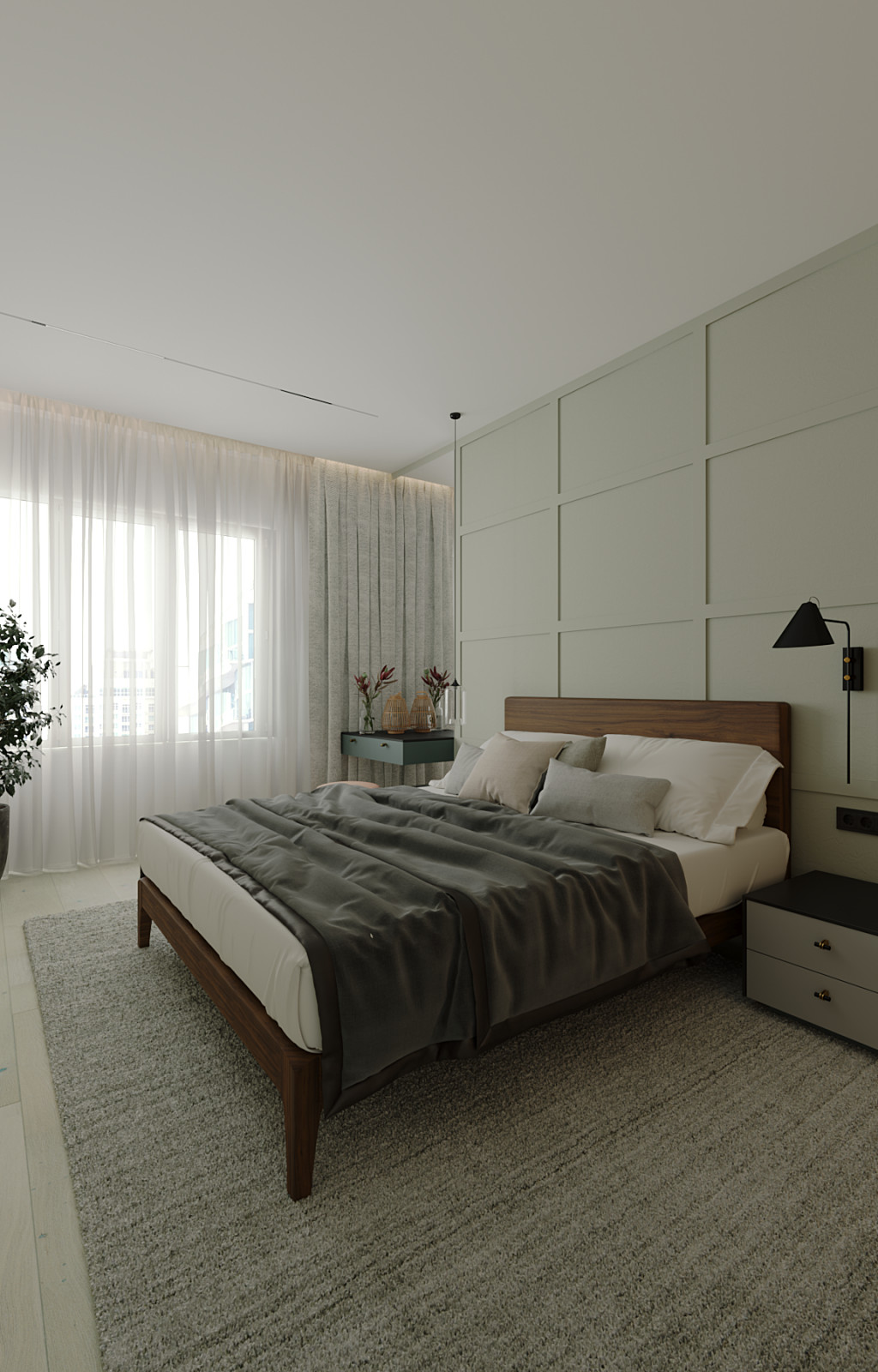 Трехкомнатная квартира в ЖК "Новый Оккервиль"