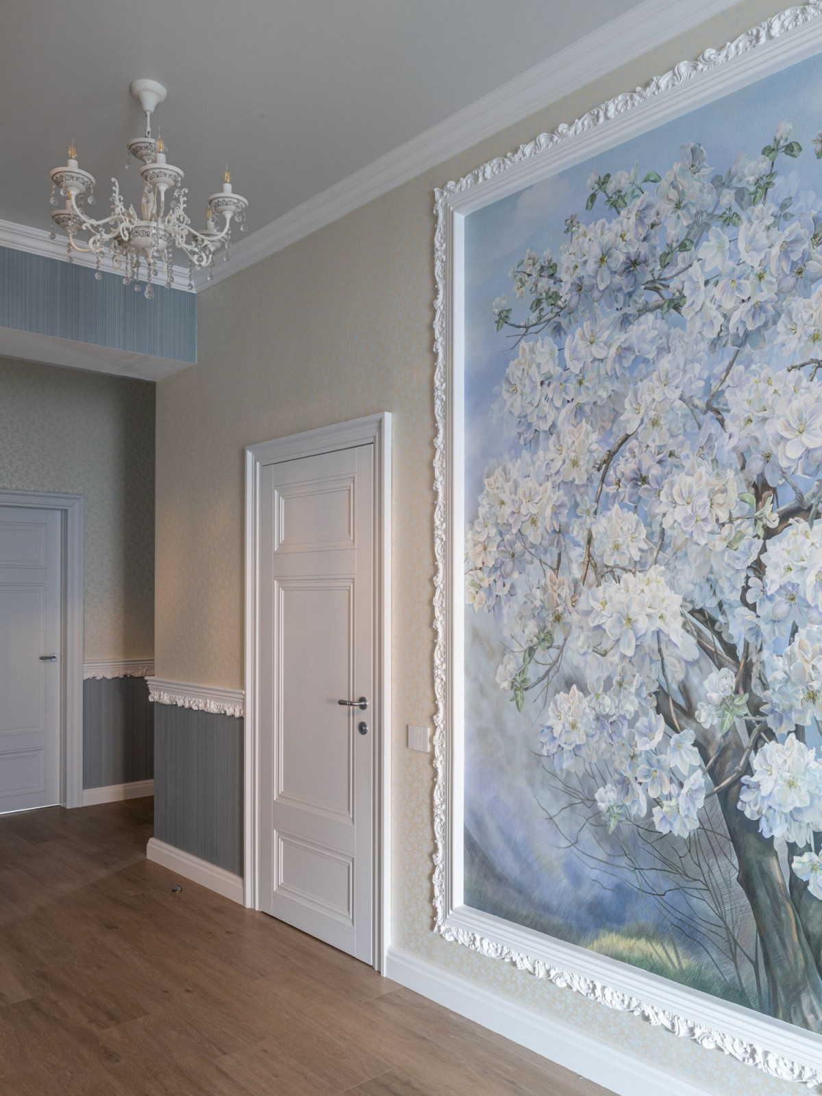 Реализация дизайн-проекта загородного дома в Нагаево