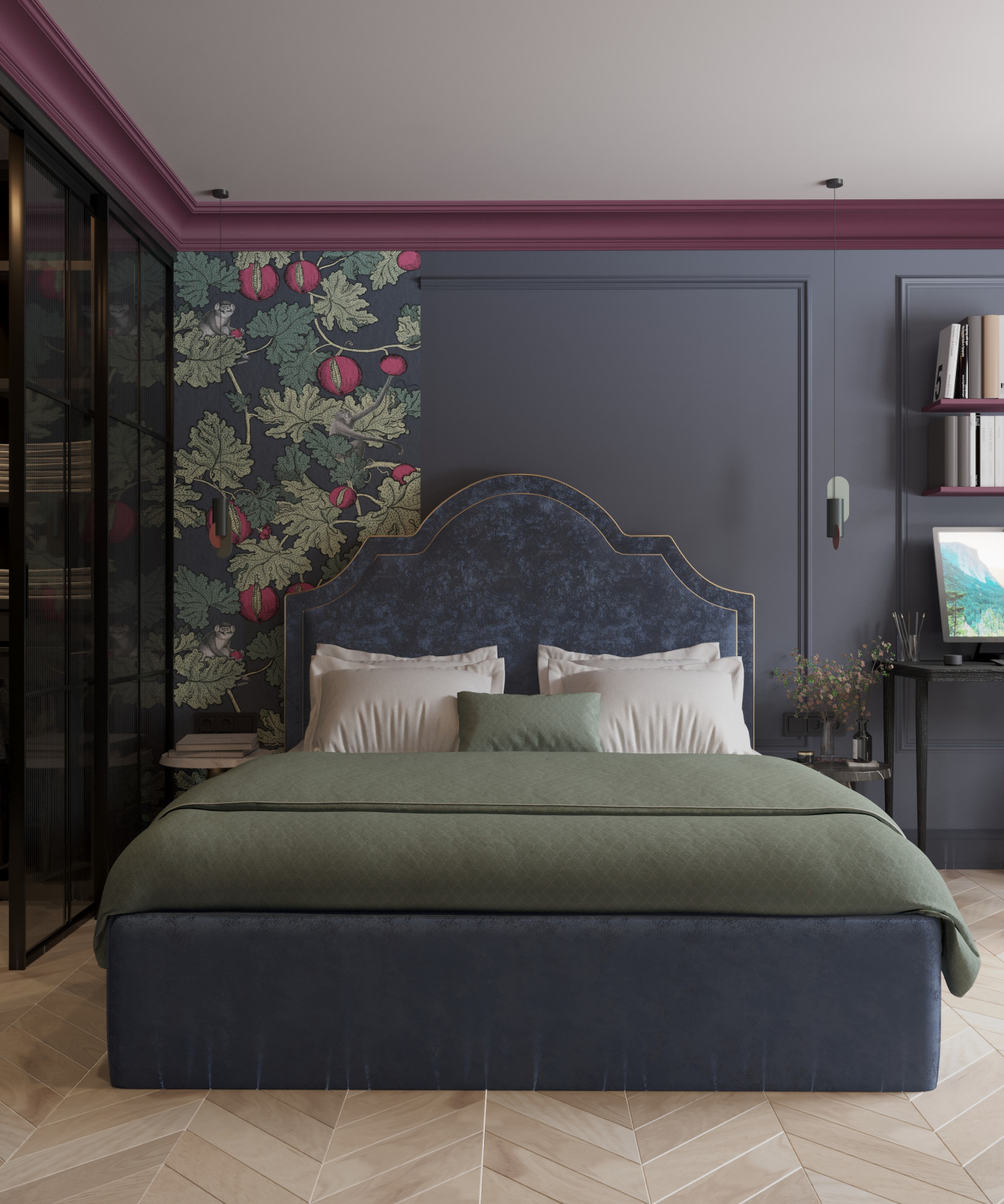 Яркая хрущёвка 45 кв.м для молодой пары