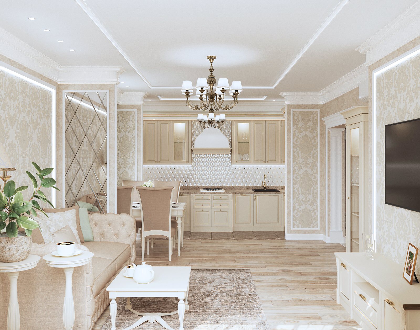 Дом 270 кв.м. в классическом стиле