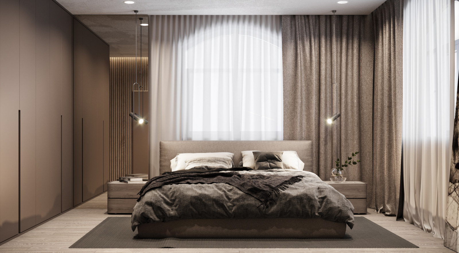 Обложка проекта: Дизайн спальни