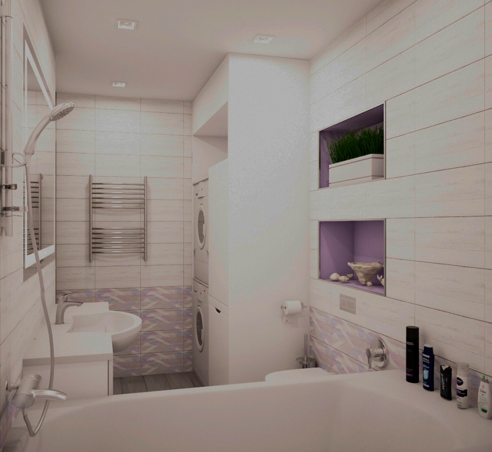 Ванная и санузел в ЖК