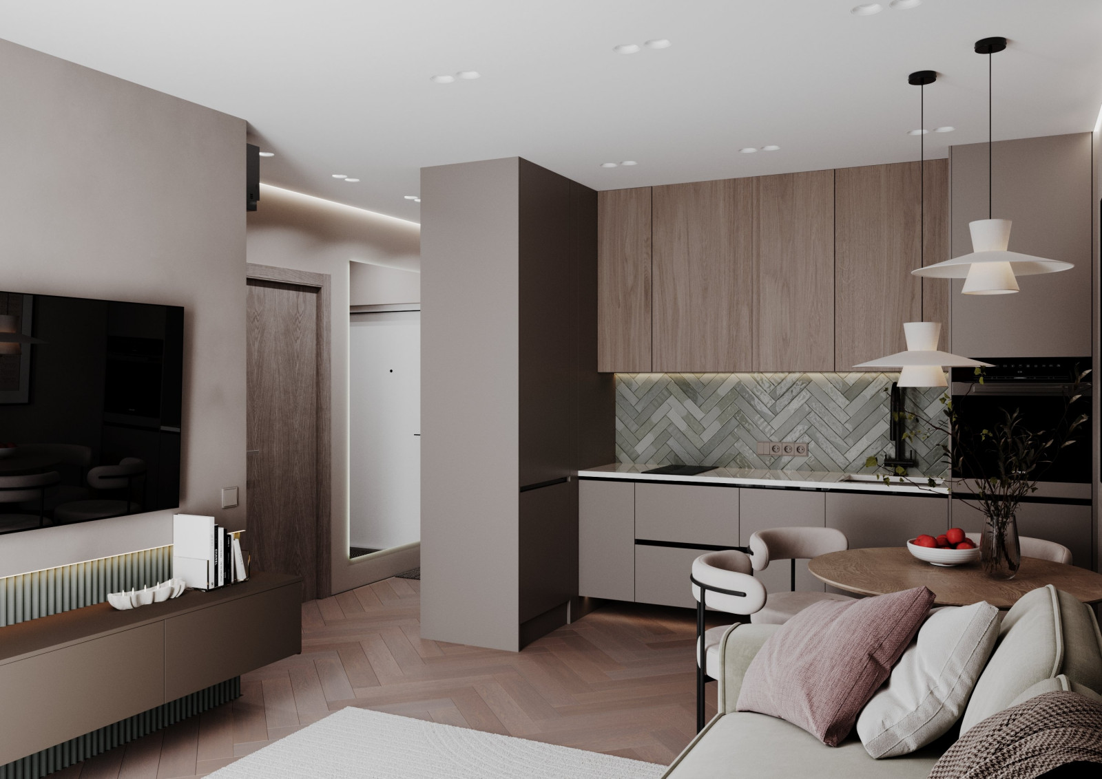 Квартира под сдачу в ЖК Культура Классика . 44,3 кв.м.