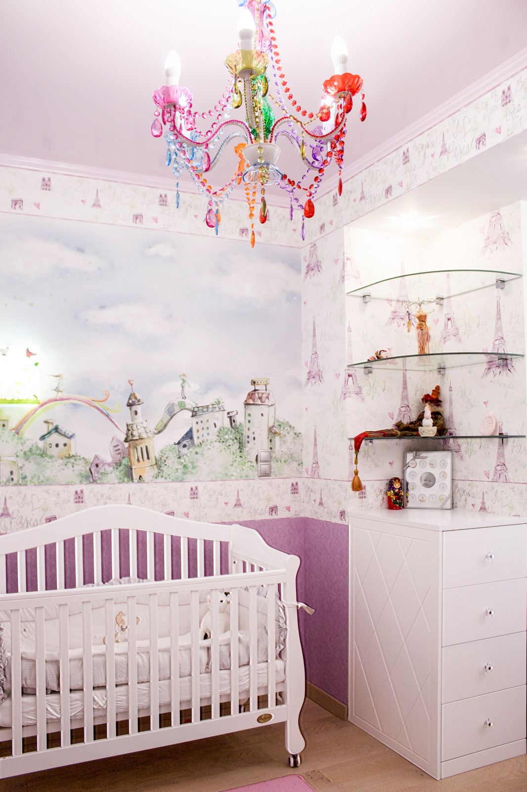 Квартира для молодой семьи с маленькой принцессой