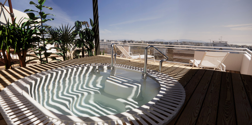 Обложка проекта: Roof terrace In Glyfada, Athens