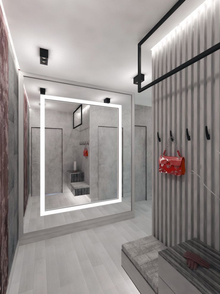 Минимализм в интерьере квартиры для отпуска в городе Сочи.