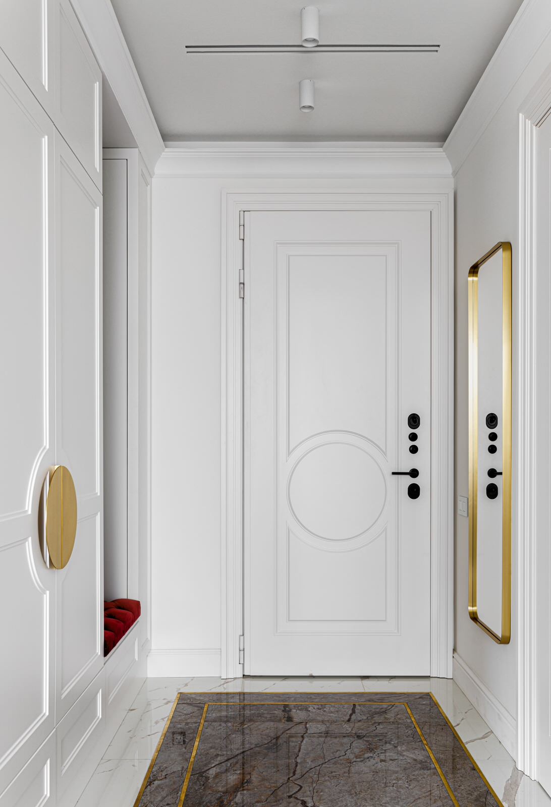 реализованный дизайн-проект в ЖК "Прайм Парк"