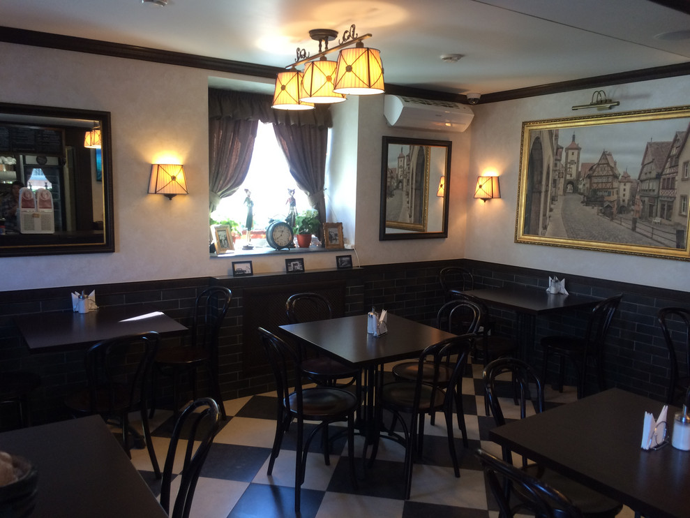 Обложка проекта: Кафе в маленьком городе