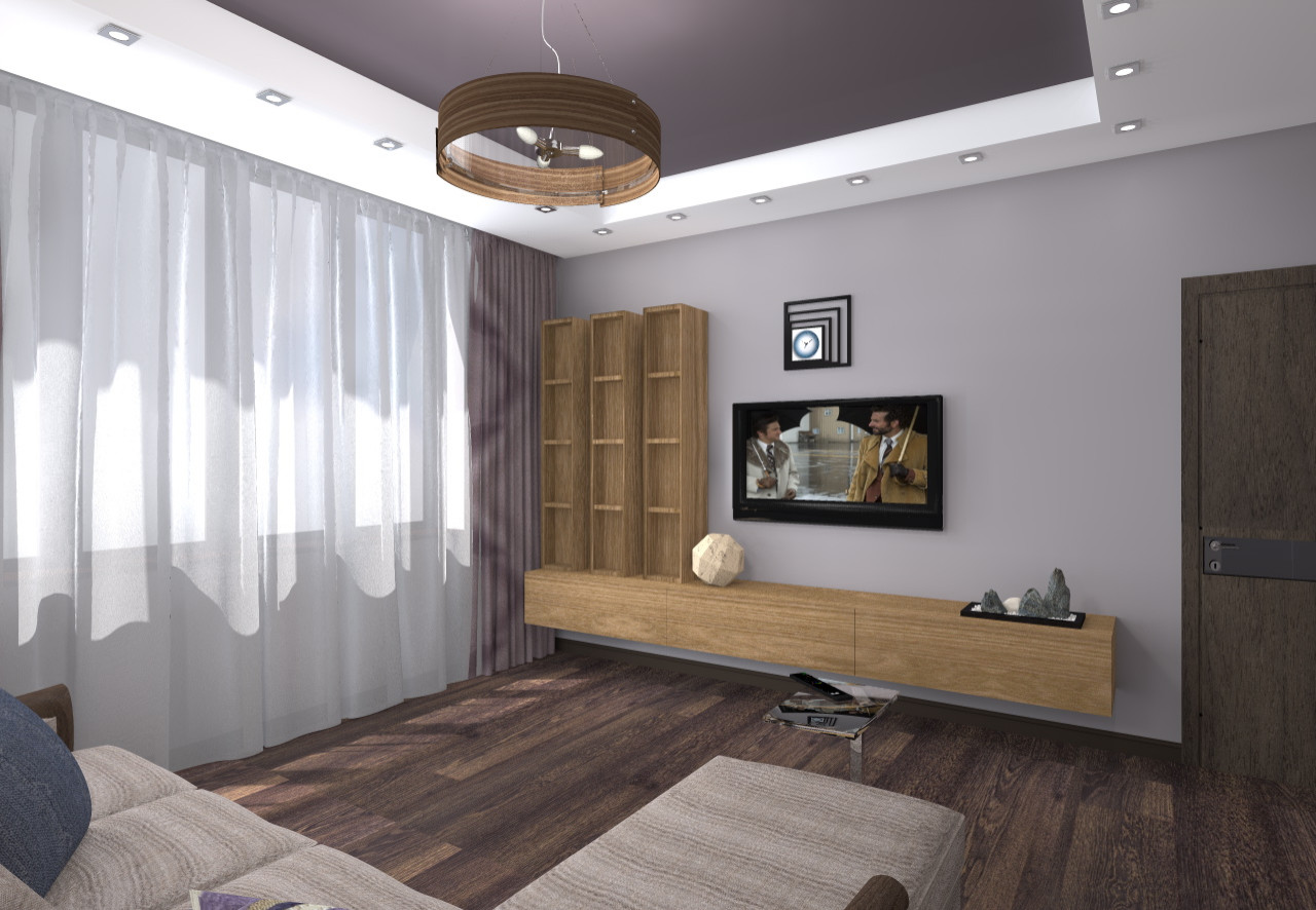 Дизайн-проект квартиры в ЖК "Дирижабль" на Профсоюзной ул.