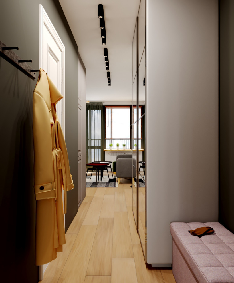 Студия в скандинавском стиле в ЖК "Я романтик"