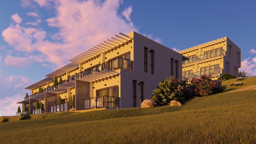 Обложка проекта: Архитектурное проектирование Таунхаусов