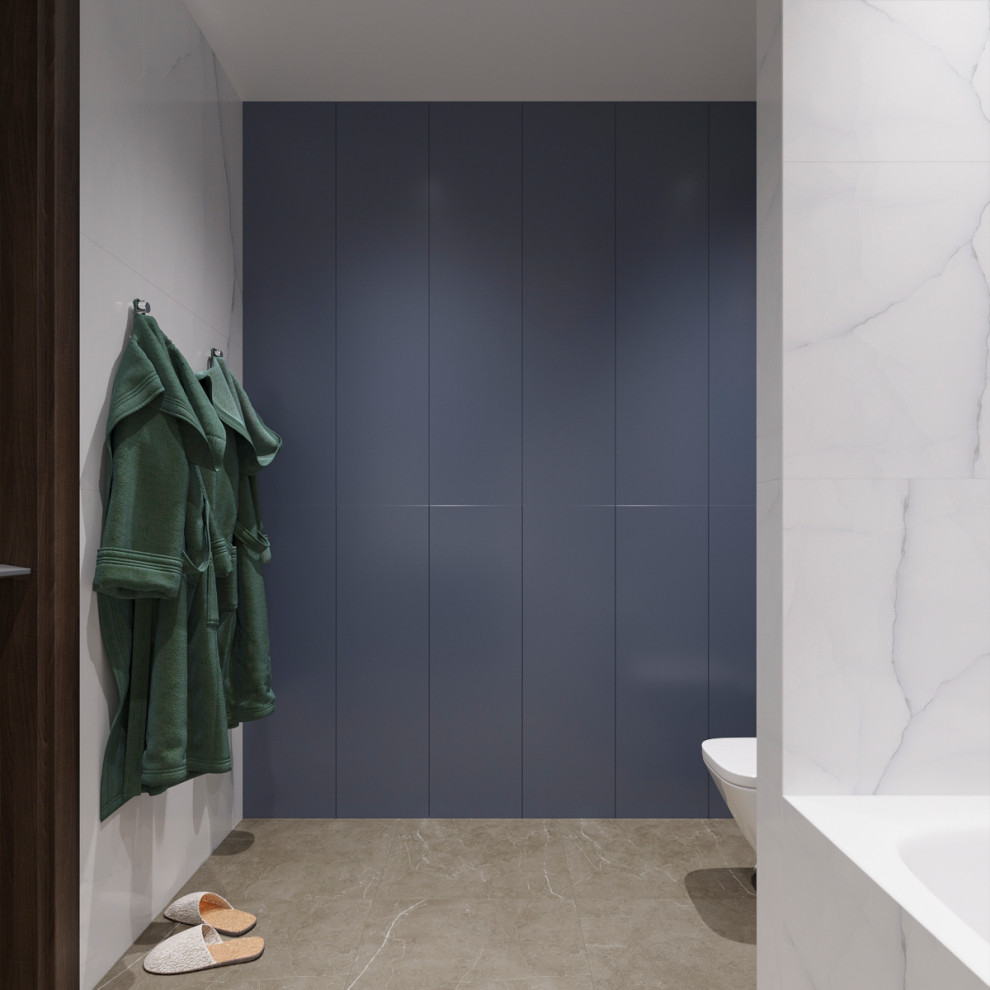 Ванная комната по фен-шую, частный дом 200 кв.м