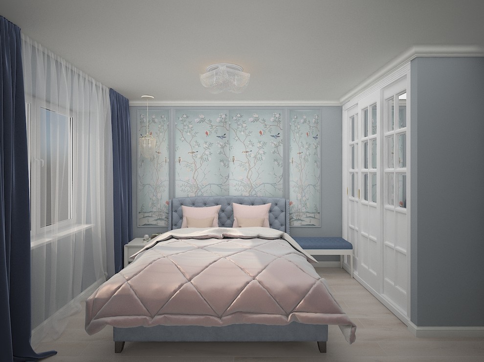 Спальня 2х комнатной квартиры Краснодар, ул.Промышленная