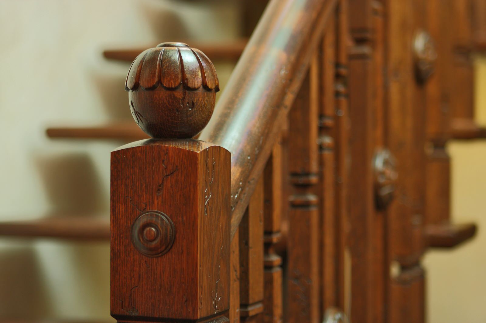 Загородный дом (лестница, фрагмент)