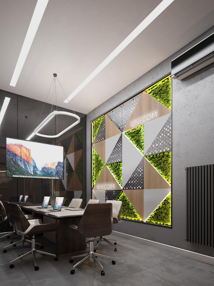 Дизайн проект офиса UNECOM