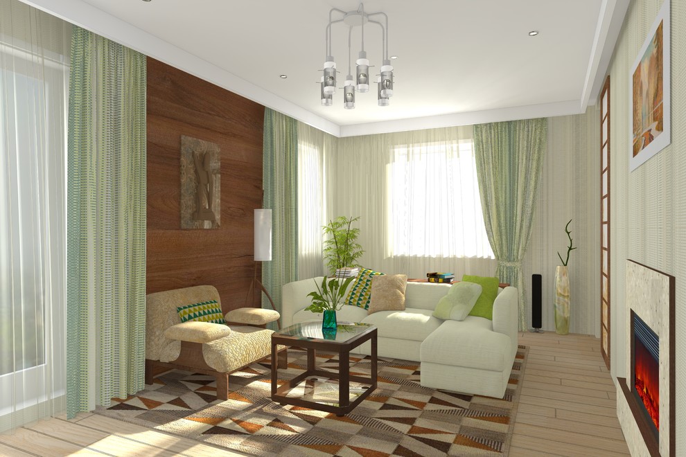 Минимализм с элементами  культуры Японии