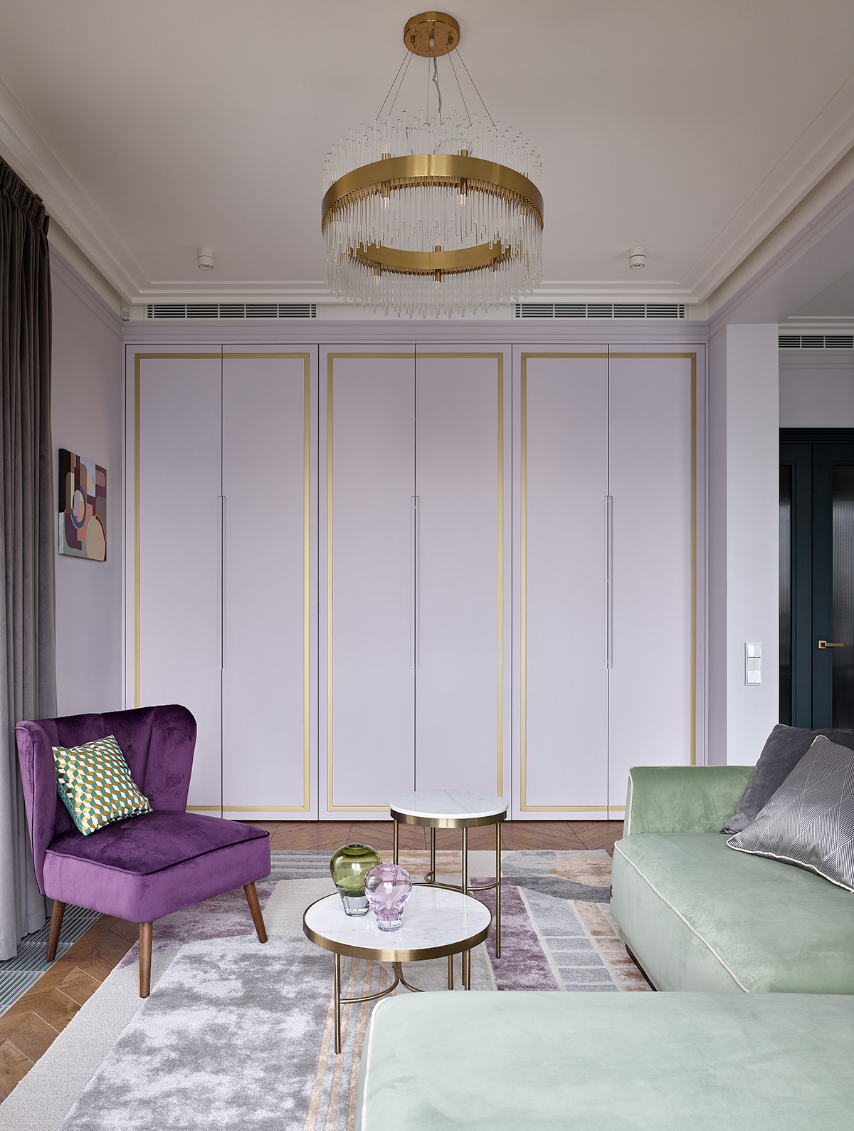 Houzz тур: Современный ар-деко для молодой семьи