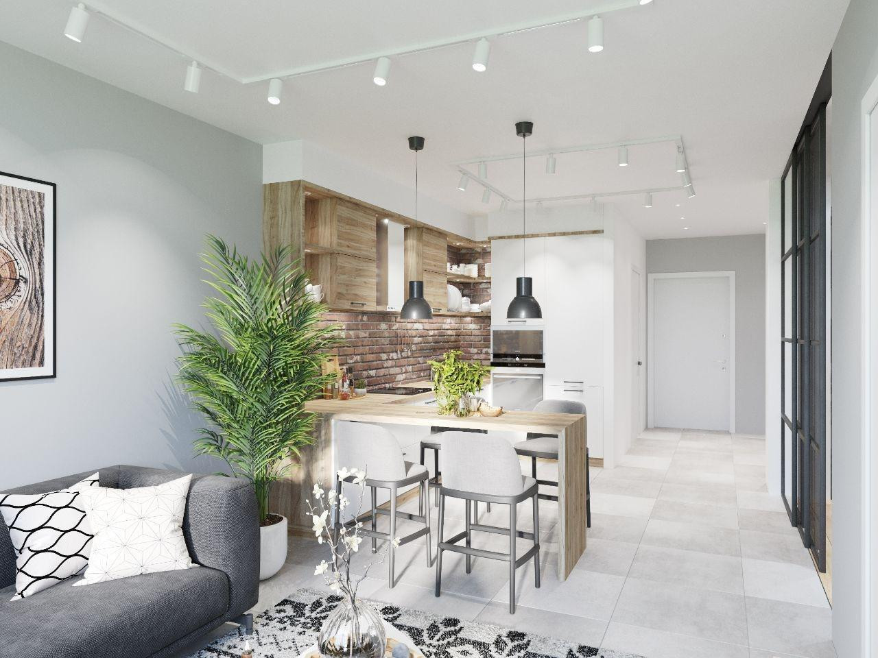 ЖК Селигер Сити, 2 комнаты, 65 м²