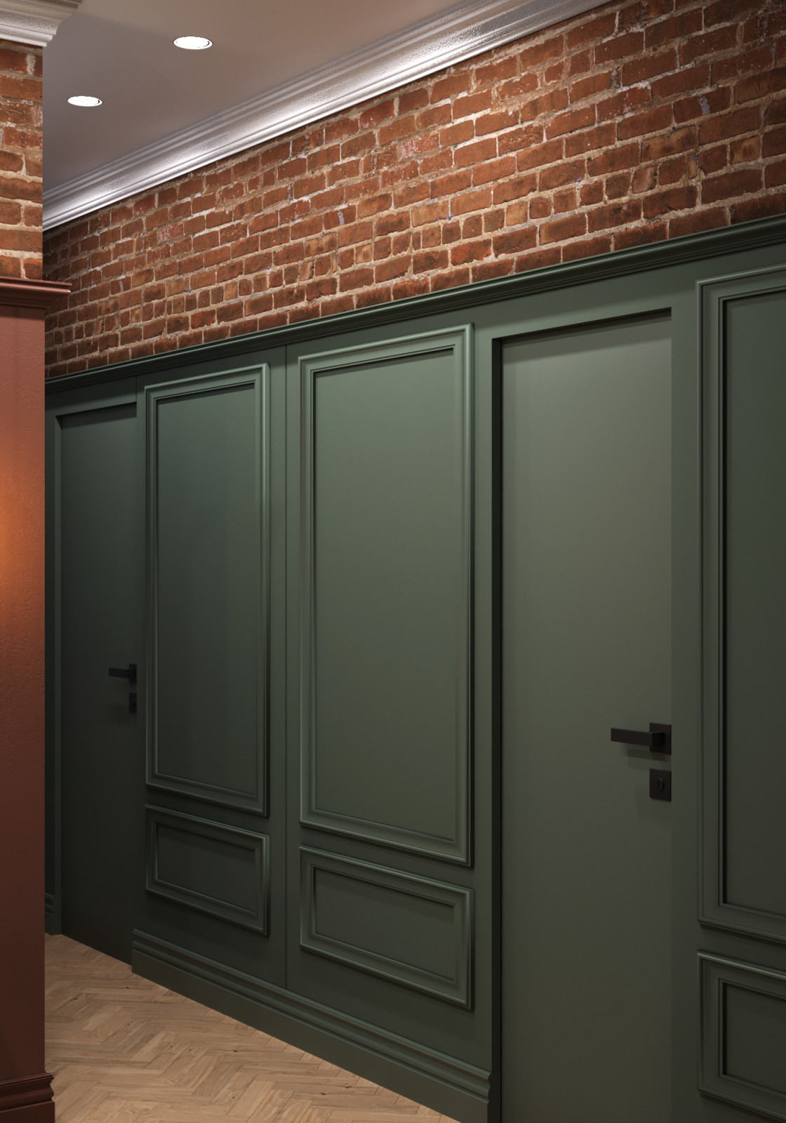 Обложка проекта: Лофт с классическим акценом