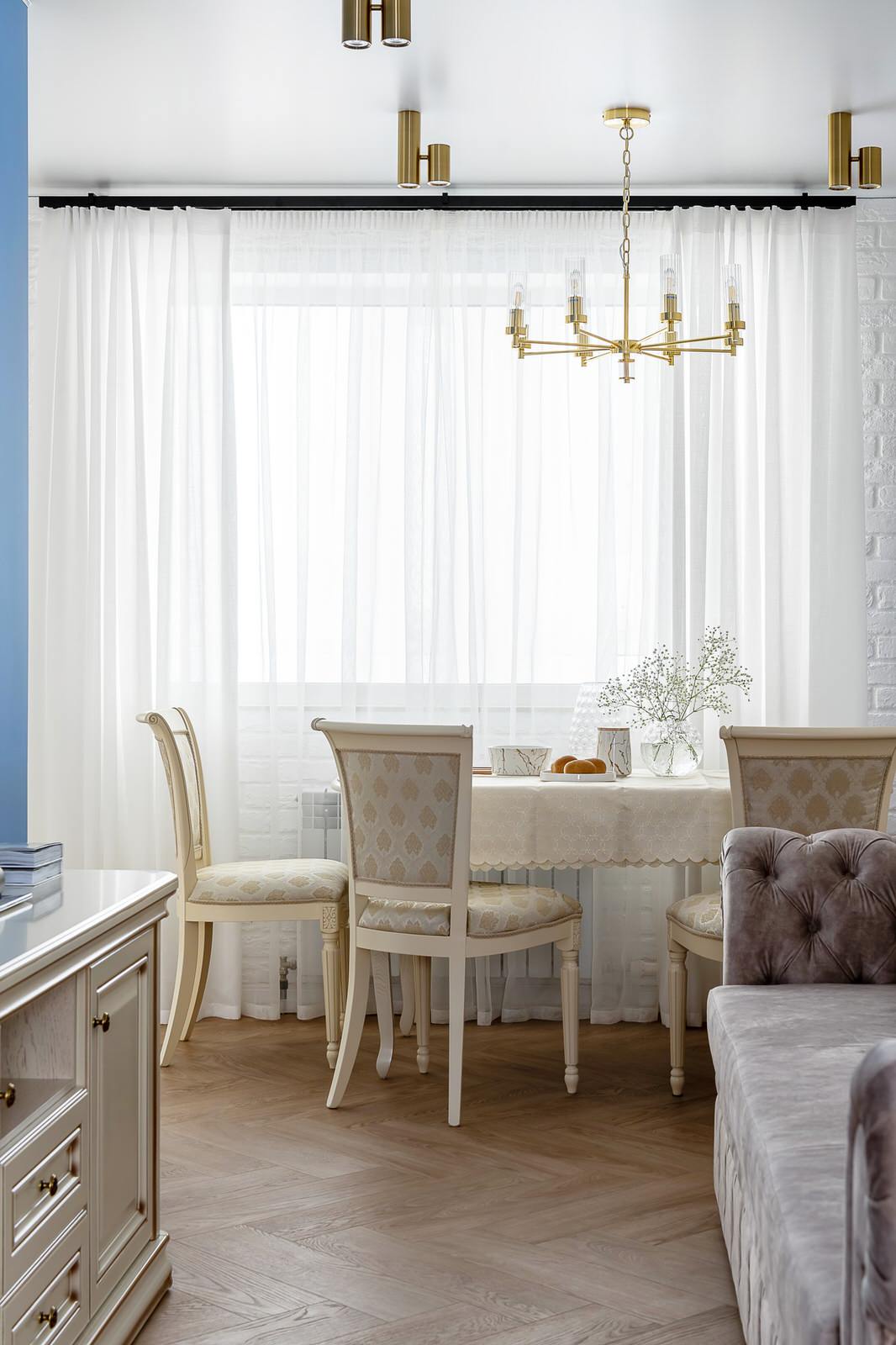 Реализованный дизайн проект квартиры ЖК "Театральный"