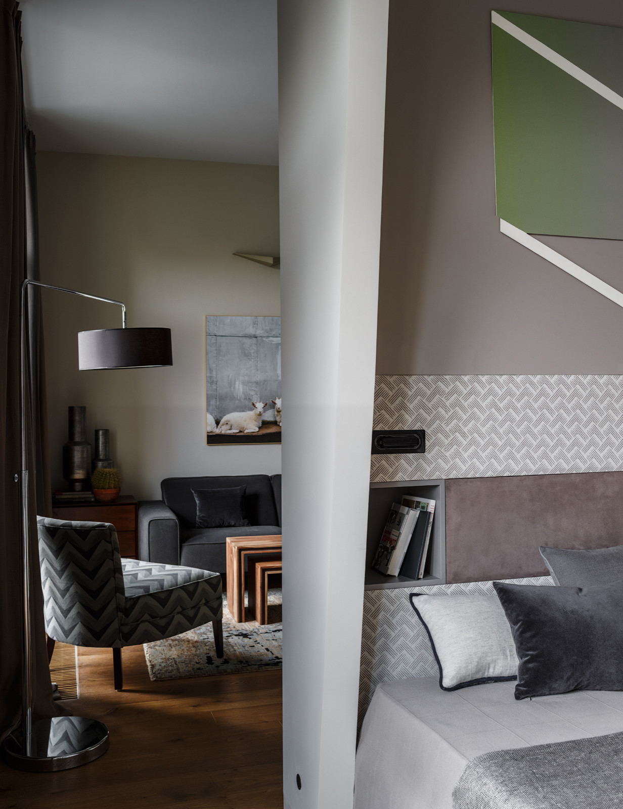 Houzz тур: Крошка-квартира с нордическим монохромом