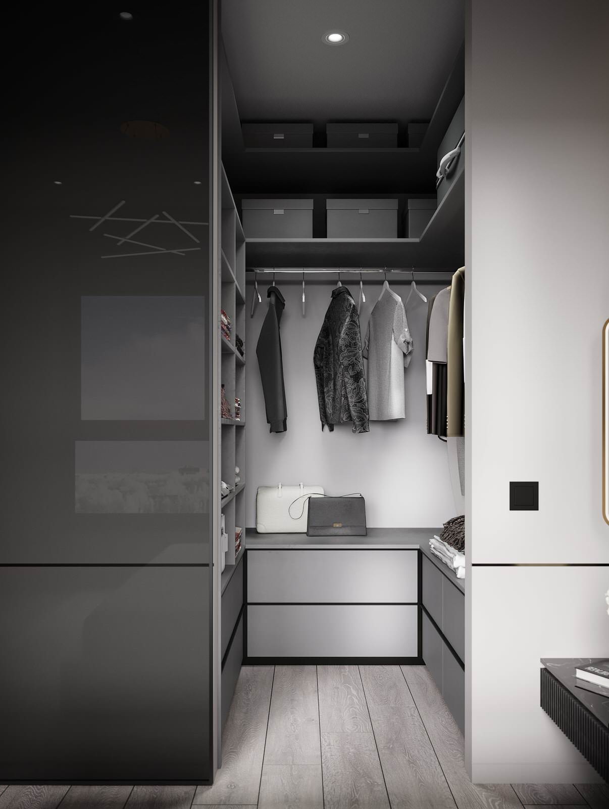 Квартира в ЖК Челюскинцев в минимализме