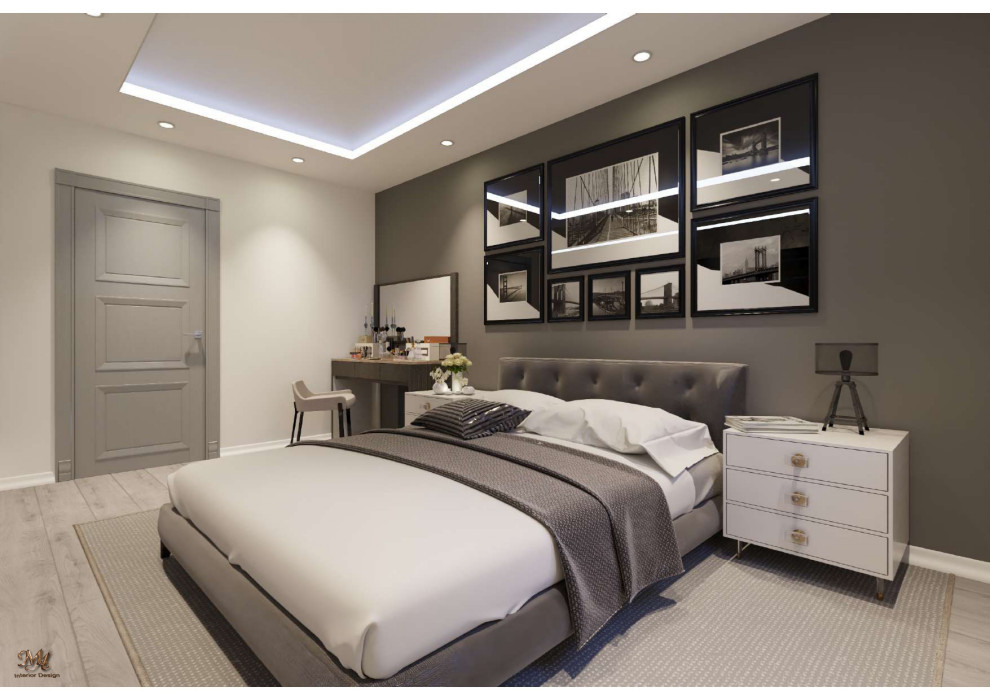 ПРОЕКТ СПАЛЬНИ "ЦВЕТ ЗЕЛЕНОГО ЖУКА"