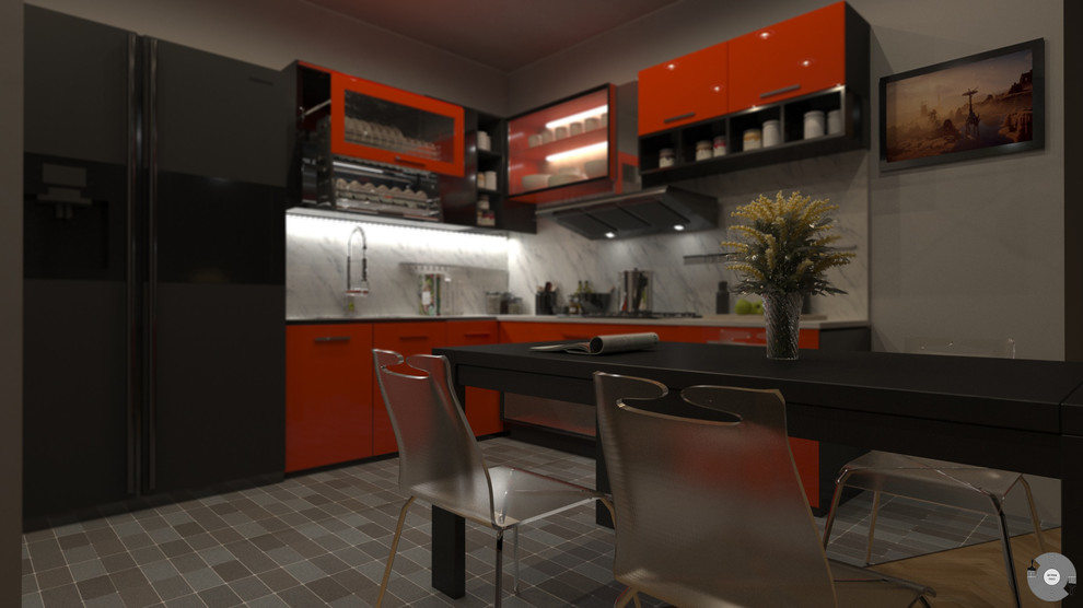 Обложка проекта: Визуализация кухни