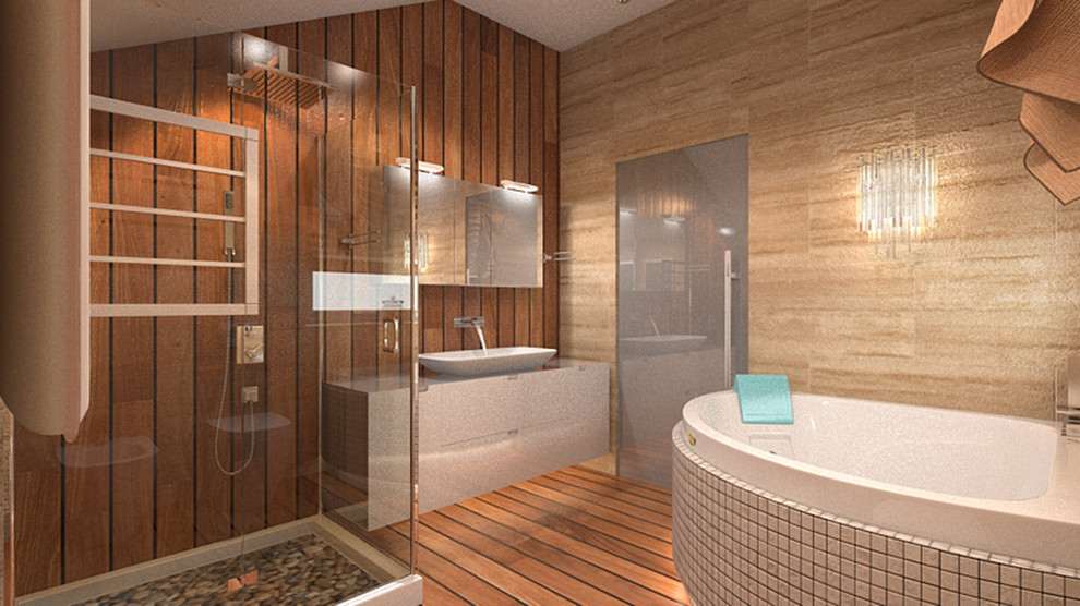 Дизайн-проект интерьера загородного дома в Кондакопшино